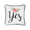 Yes/No Decorative Pillow